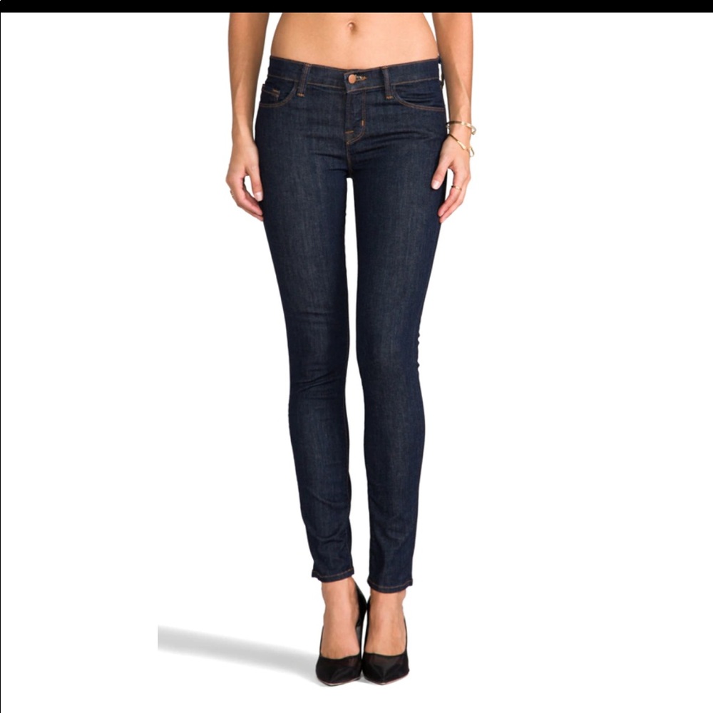 J BRAND skinny jean 10” in pure size 30